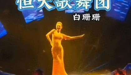 企鹅体育新闻站-许家印被捕倒台后，恒大歌舞团长白珊珊，居然嫁给了这个男人